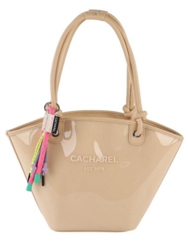 Bolso Cacharel Tote Vinilo Beig
