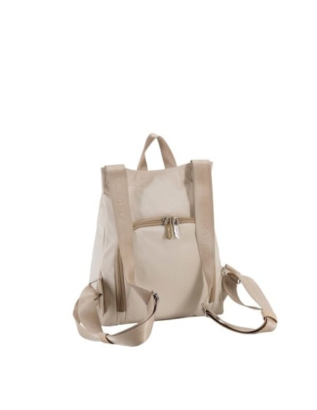 Mochila Antirrobo Beige Cacharel