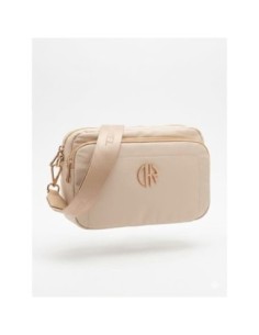 Bandolera pequeña Cacharel nylon vainilla