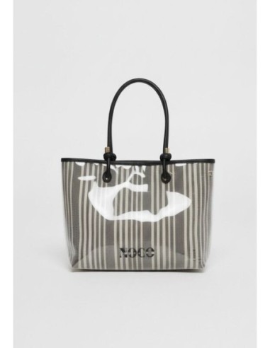 Bolso shopper lona-vinilo Noco negro