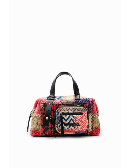 Bolso mediano Desigual canvas patch