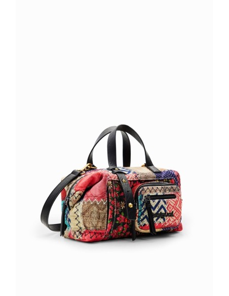 Bolso mediano Desigual canvas patch