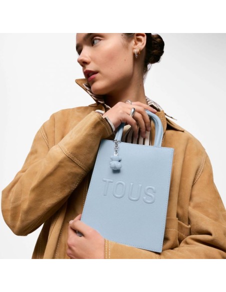 Minibolso pop azul grisáceo TOUS Back to basics