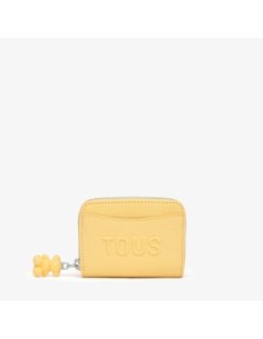 Monedero amarillo TOUS Back to basics