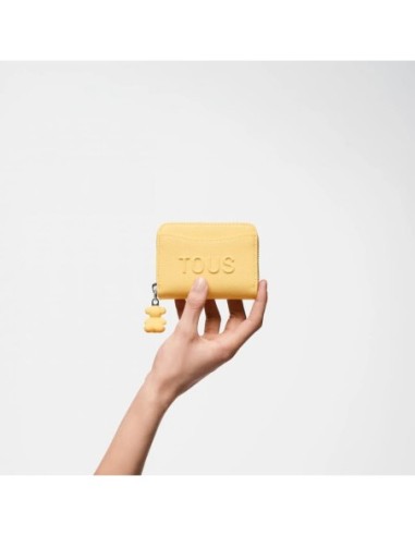Monedero amarillo TOUS Back to basics