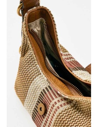 Bolso al hombro Guess Camden pequeño multi marrón