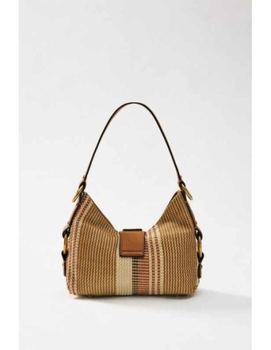 Bolso al hombro Guess Camden pequeño multi marrón