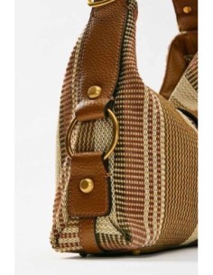 Bolso al hombro Guess Camden multi marrón 2