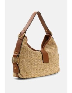 Bolso al hombro Guess Camden marrón Claro 2