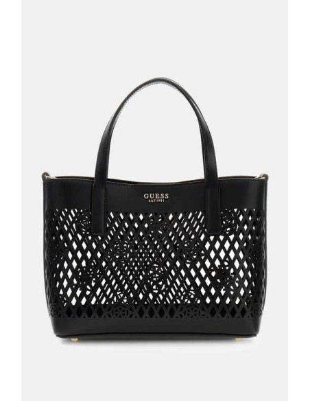 Bolso Guess Letty Shopper pequeño negro