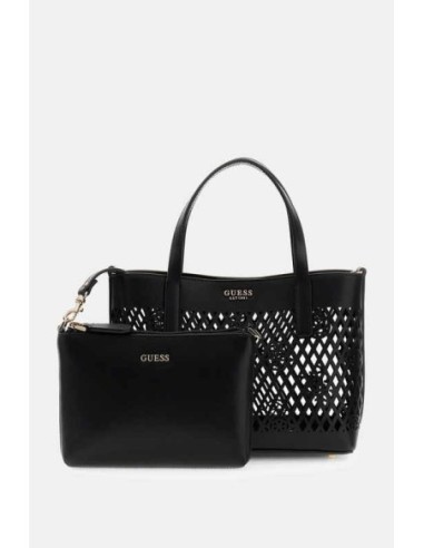 Bolso Guess Letty Shopper pequeño negro