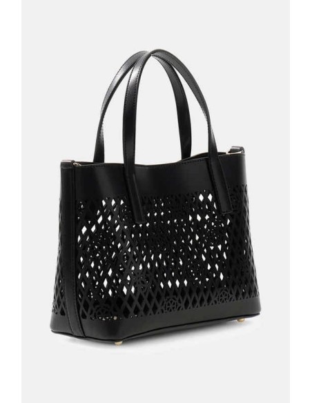 Bolso Guess Letty Shopper pequeño negro