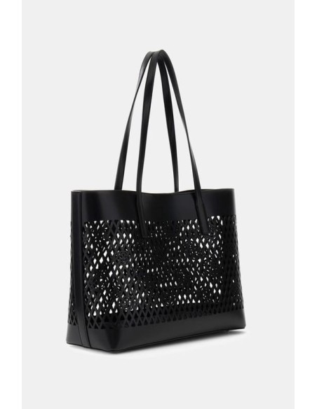 Bolso Guess Letty Shopper Negro