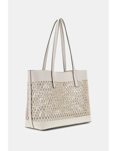 Bolso Guess Letty Shopper Crema