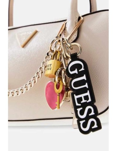 Bolso Davina Charms Guess Beige