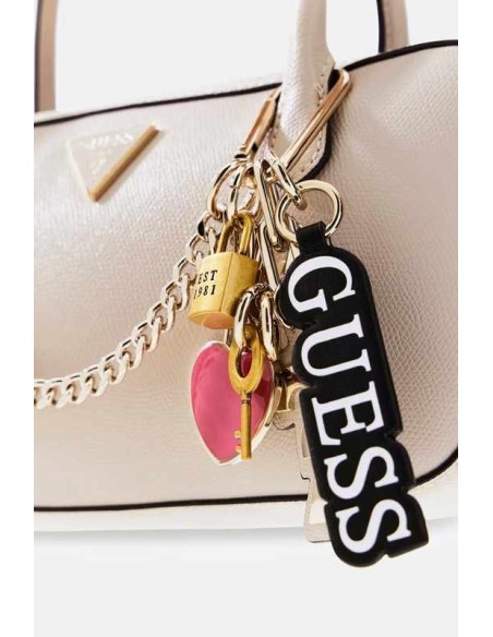 Bolso Davina Charms Guess Beige