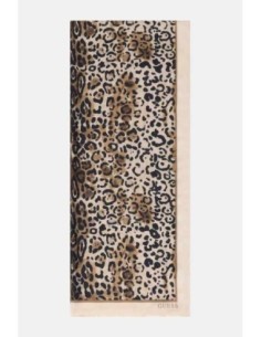 Pañuelo Guess Animalier 4G Rosa Palo