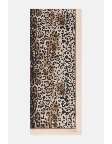 Pañuelo Guess Animalier 4G Rosa Palo