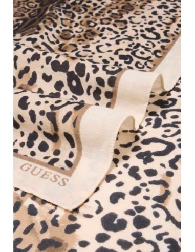Pañuelo Guess Animalier 4G Rosa Palo