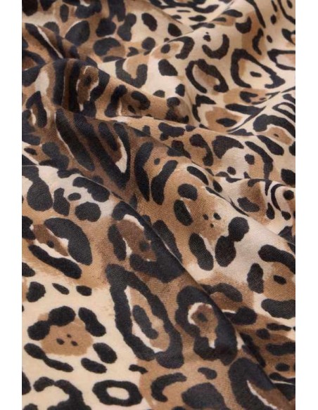Pañuelo Guess Animalier 4G Rosa Palo