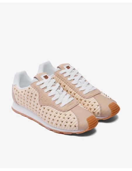 Zapatilla Kira Tachas Beige Popa