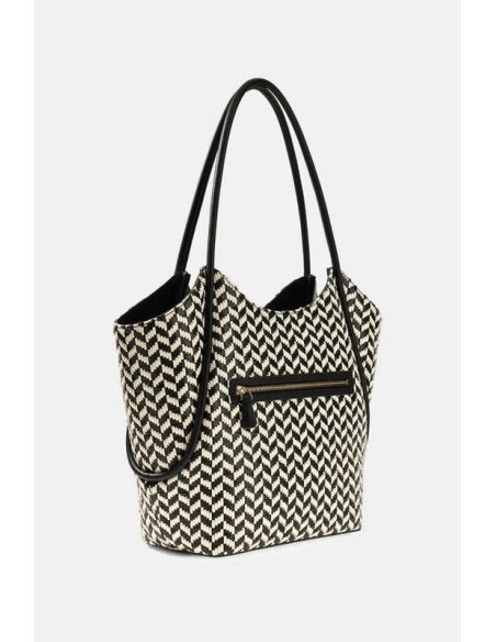 Bolso Shopper Tessi Guess Negro-multi
