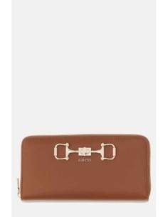 Cartera Janie grande  Guess Marrón