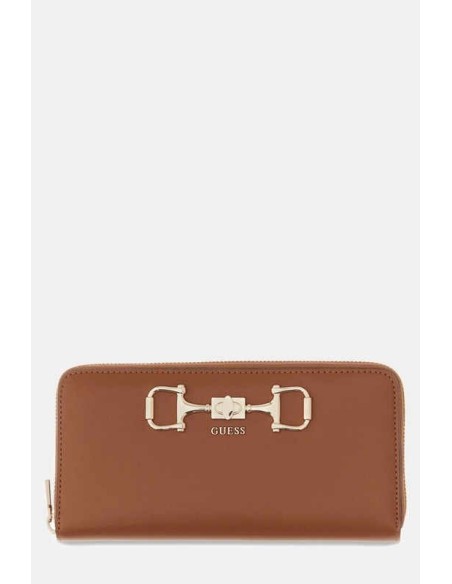 Cartera Janie grande  Guess Marrón