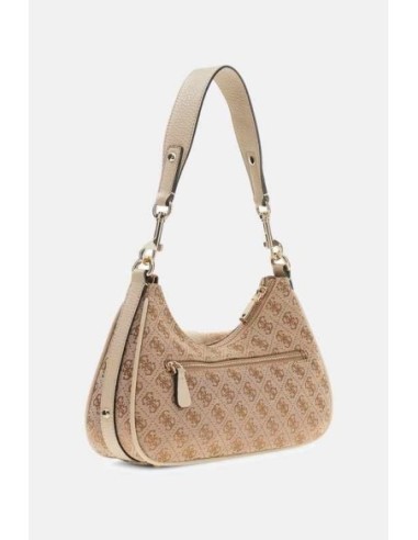 Bolso al hombro Jessa Guess Beige multi
