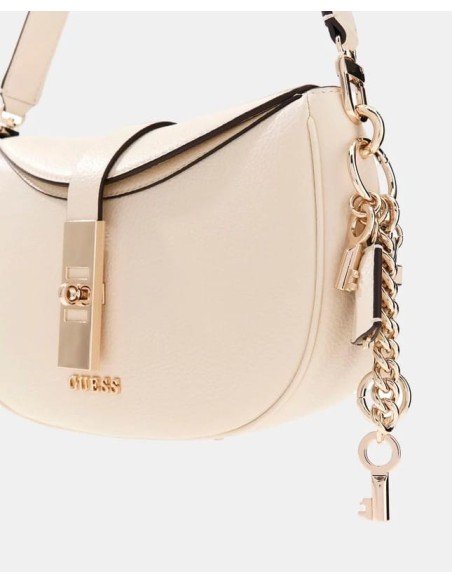 Bolso al hombro Brooke Charm Crema