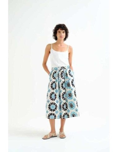 Falda midi con estampado Waterfall Compañia Fantástica