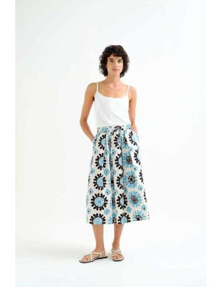 Falda midi con estampado Waterfall Compañia Fantástica