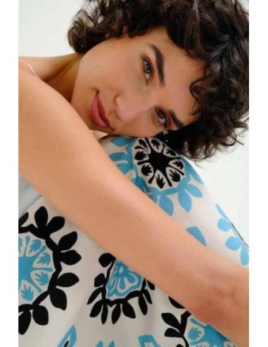Falda midi con estampado Waterfall Compañia Fantástica