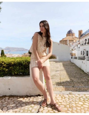 Sandalia Pampe Cuero Popa