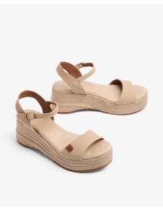 Cuña Meri Serraje Beige Popa 2