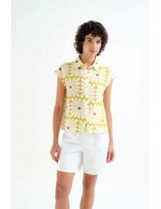 Camisa Olive Flower Compañia Fantástica
