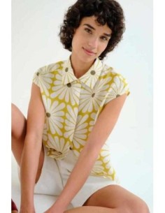 Camisa Olive Flower Compañia Fantástica 2