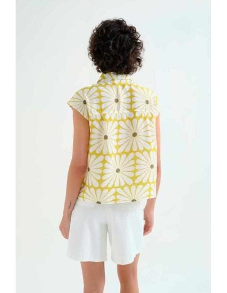Camisa Olive Flower Compañia Fantástica