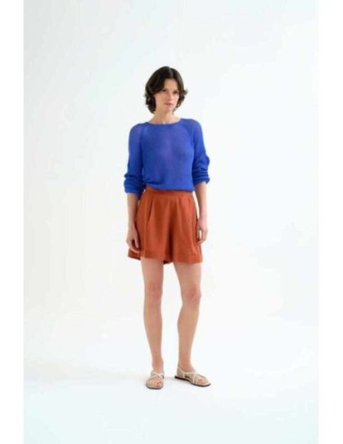 Shorts 100% algodón marrón Compañia Fantástica