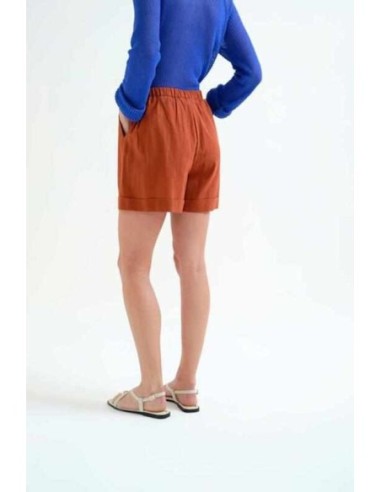 Shorts 100% algodón marrón Compañia Fantástica