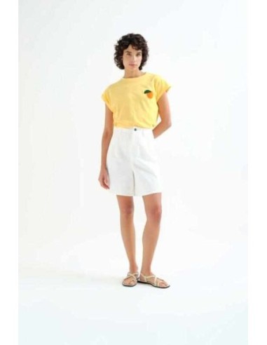 Shorts blanco 100% algodón Compañia Fantástica