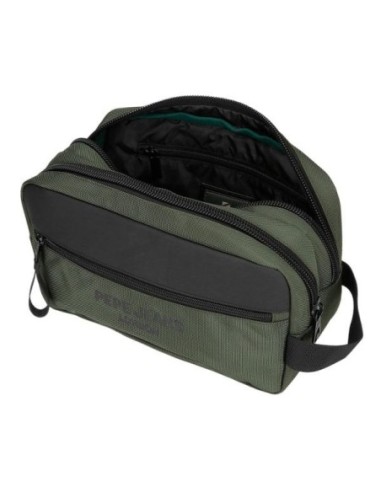 Neceser Pepe Jeans Bromley Dos Compartimentos Verde
