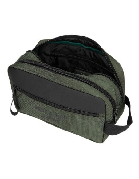 Neceser Pepe Jeans Bromley Dos Compartimentos Verde