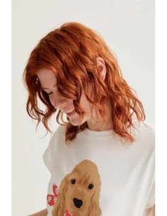 Camiseta con estampado de perrito Coker Compañia Fantástica 2
