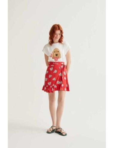 Camiseta con estampado de perrito Coker Compañia Fantástica