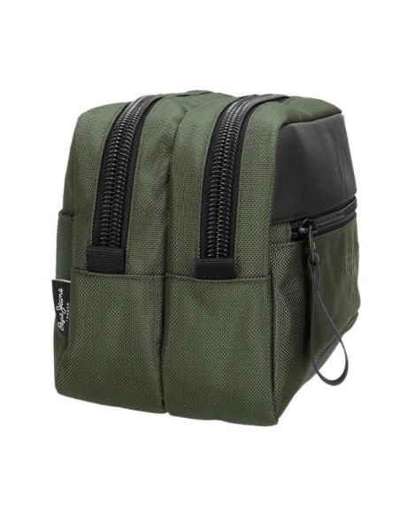 Neceser Pepe Jeans Bromley Dos Compartimentos Verde