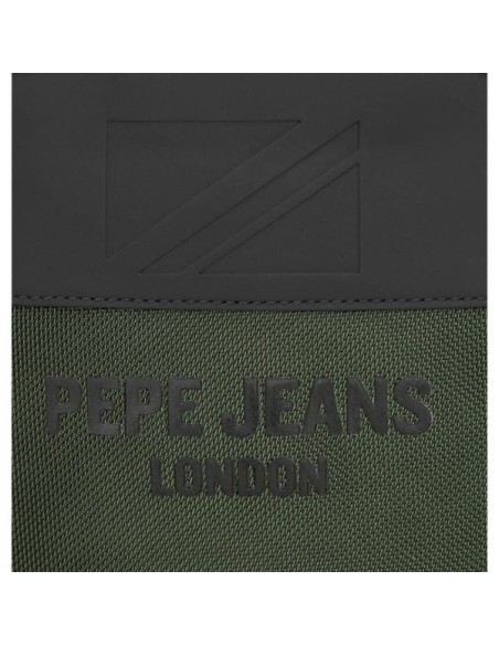 Neceser Pepe Jeans Bromley Dos Compartimentos Verde