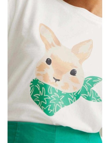 Camiseta con estampado de Conejito Compañia Fantástica
