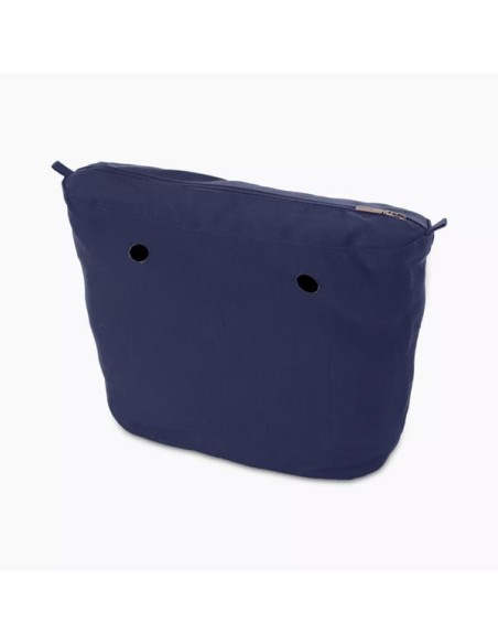 Bolsa Interna O bag Mini Tejido Canvas Azul