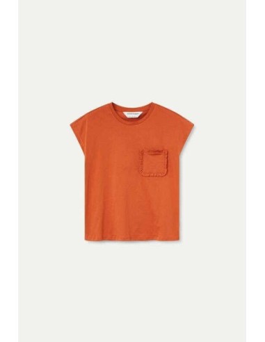 Camiseta básica 100% algodón marrón Compañia Fantástica